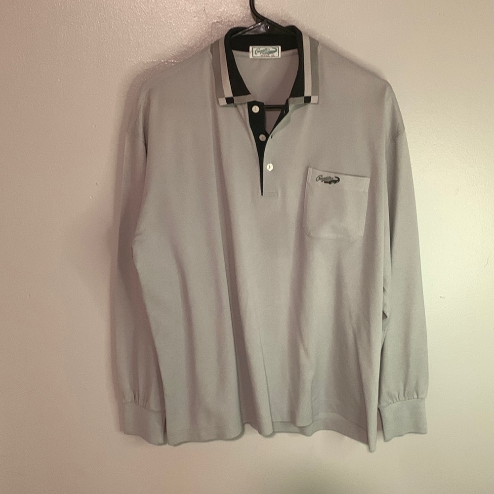 Crocodile men’s golf long sleeve shirt size Medium